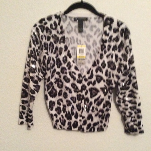 INC Sweaters - 🆕BLOOMINGDALES CARDIGAN IN ANIMAL PRINT.BRAND NEW